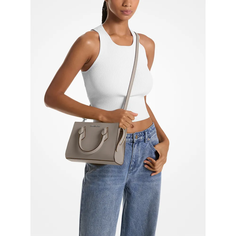 Michael Kors Bolso pequeño Sheila | Gris perla