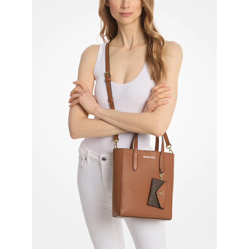 Michael Kors Bolso tote convertible Vincent de piel saffiano | Luggage