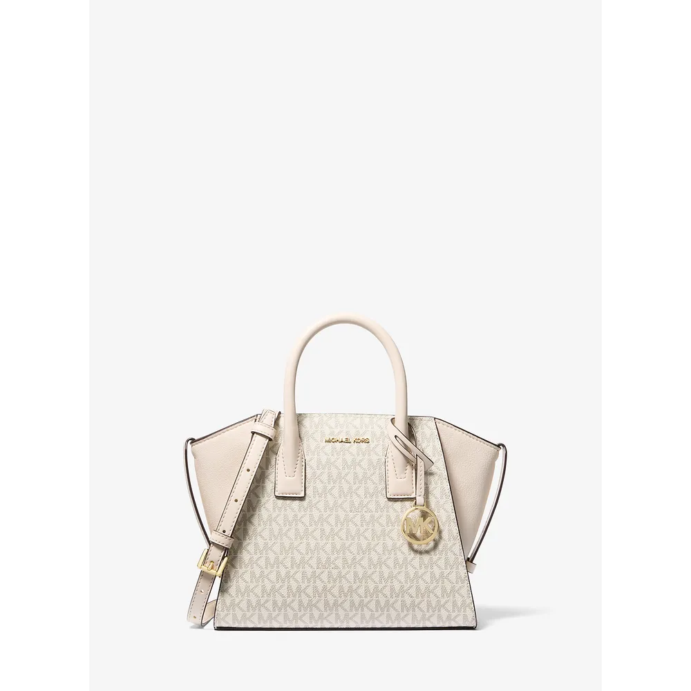 Michael Kors Bolso pequeño de cuero y logotipo de Avril | Lt Crm Multi