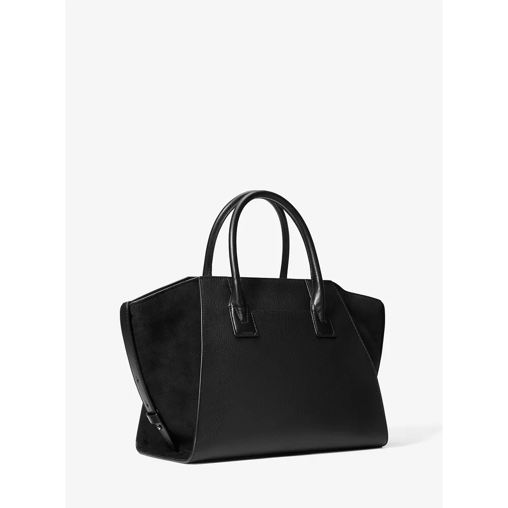 Michael Kors Bolso grande Avril de piel | Negro
