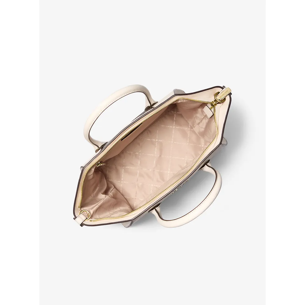 mk785308143_1_webp.webp Michael Kors Bolso grande Avril de piel | Lt Cream