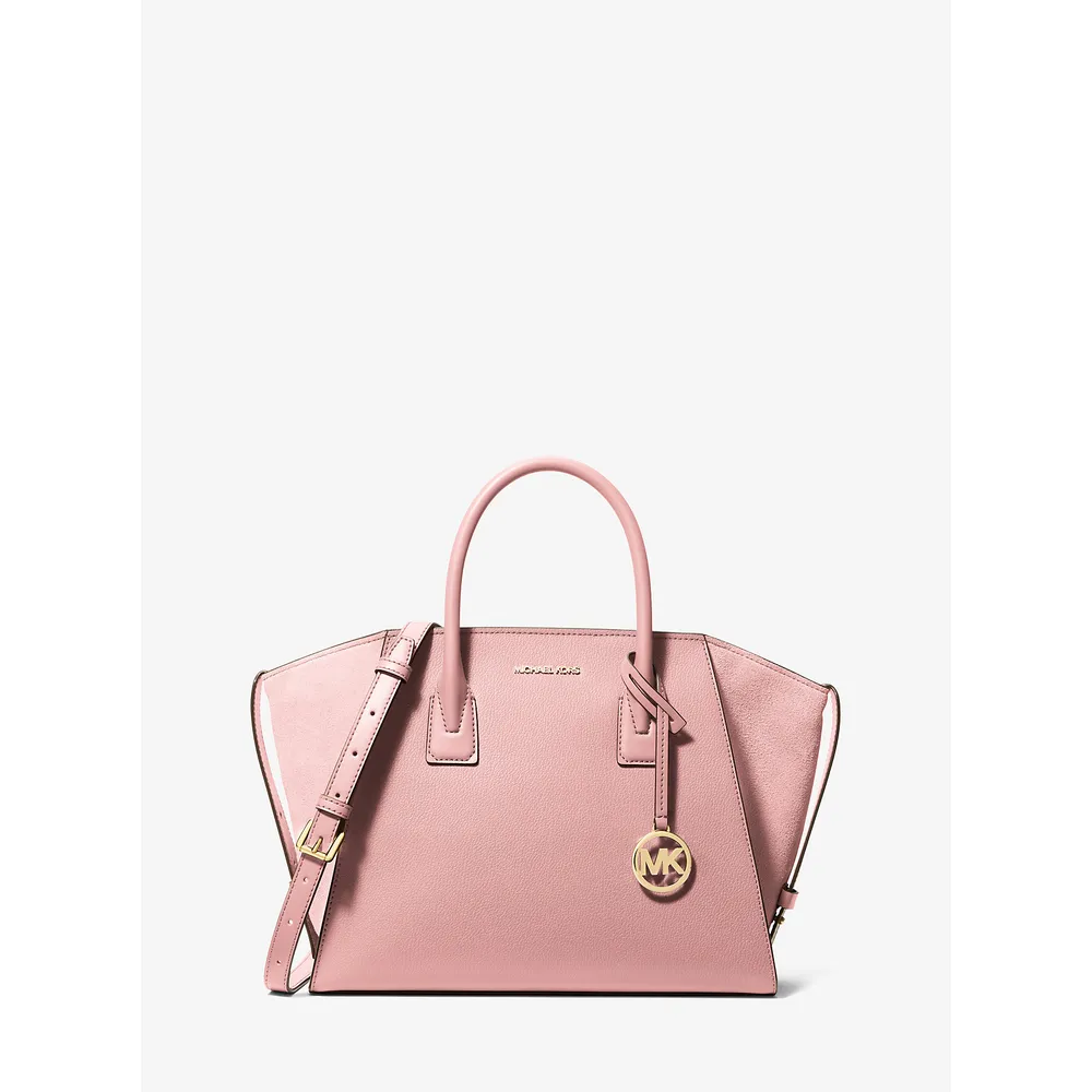 Michael Kors Bolso grande Avril de piel | Powder Blush