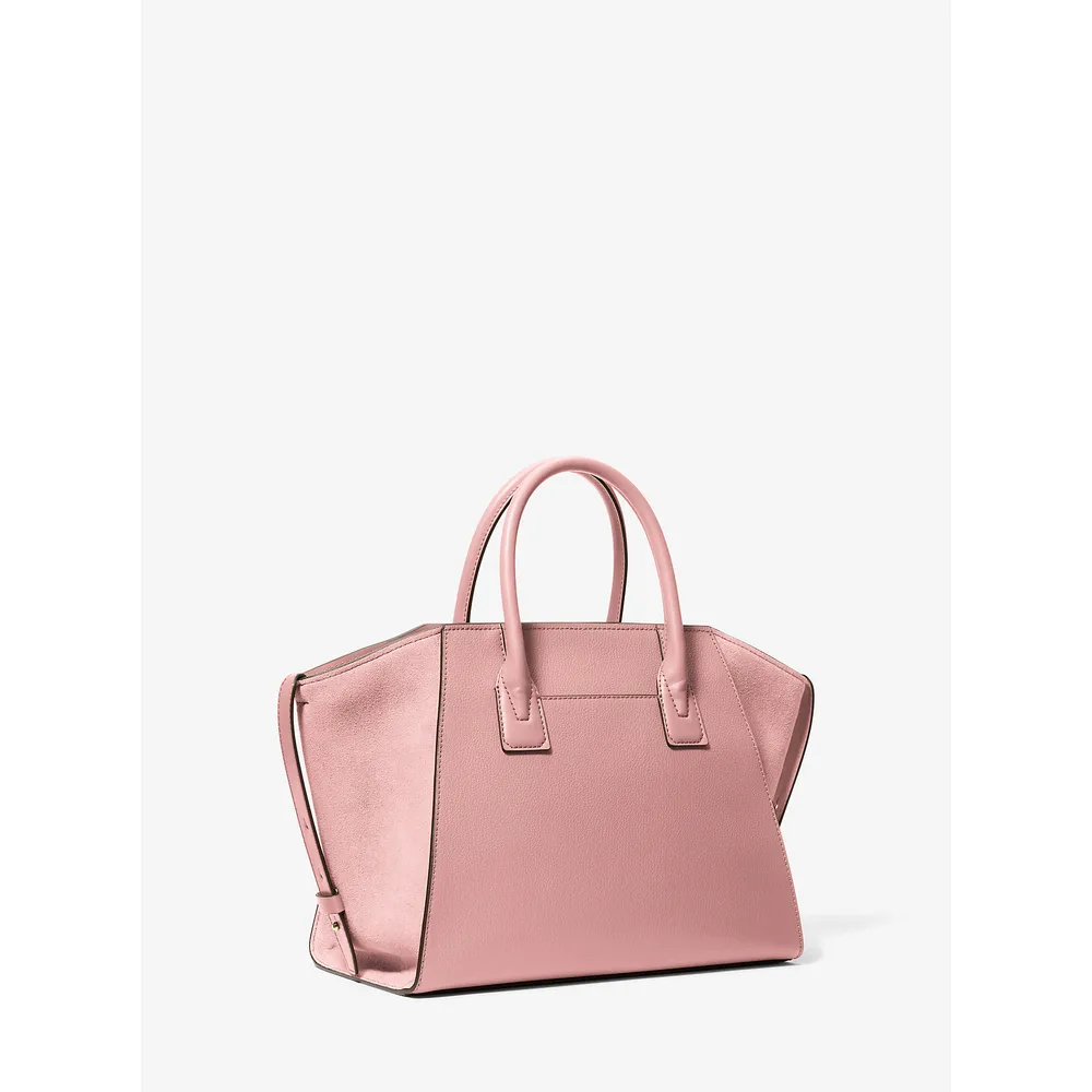 Michael Kors Bolso grande Avril de piel | Powder Blush