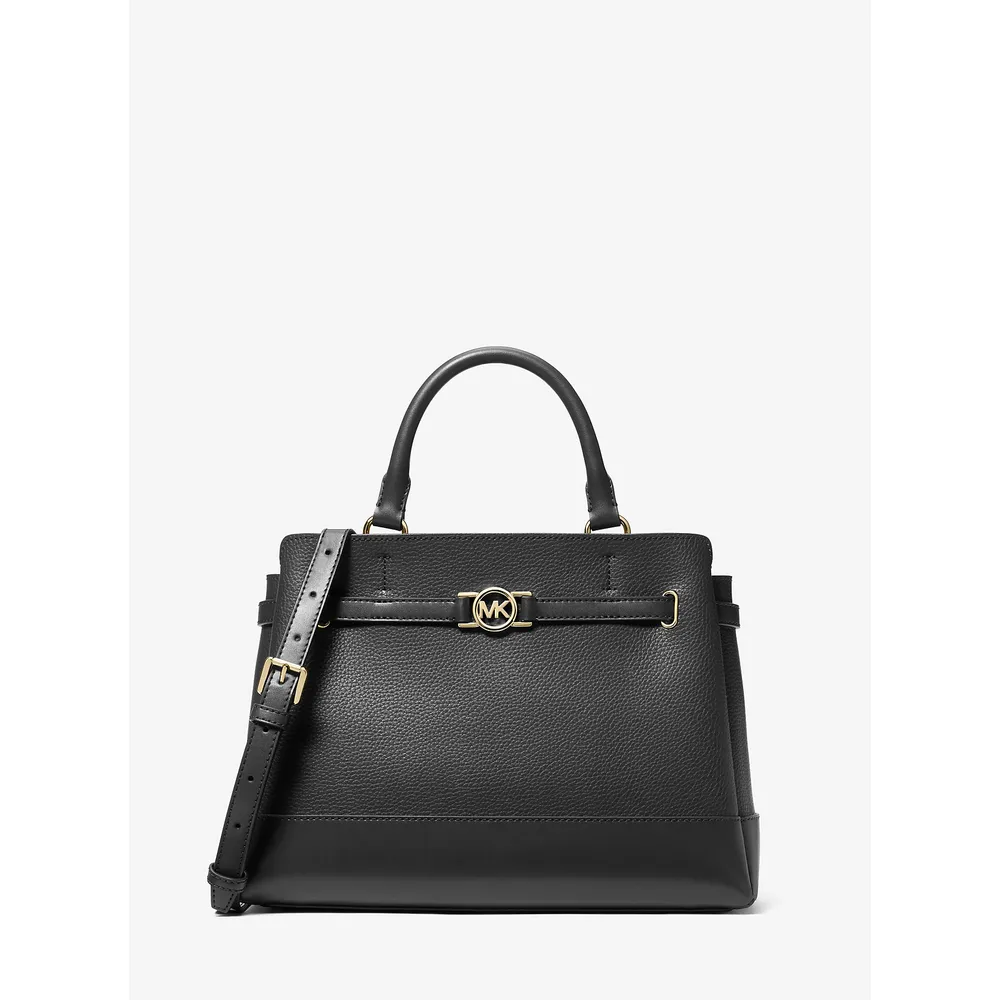 Michael Kors Bolso de piel granulada Reed | Negro
