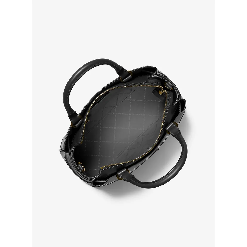 Michael Kors Bolso de piel granulada Reed | Negro