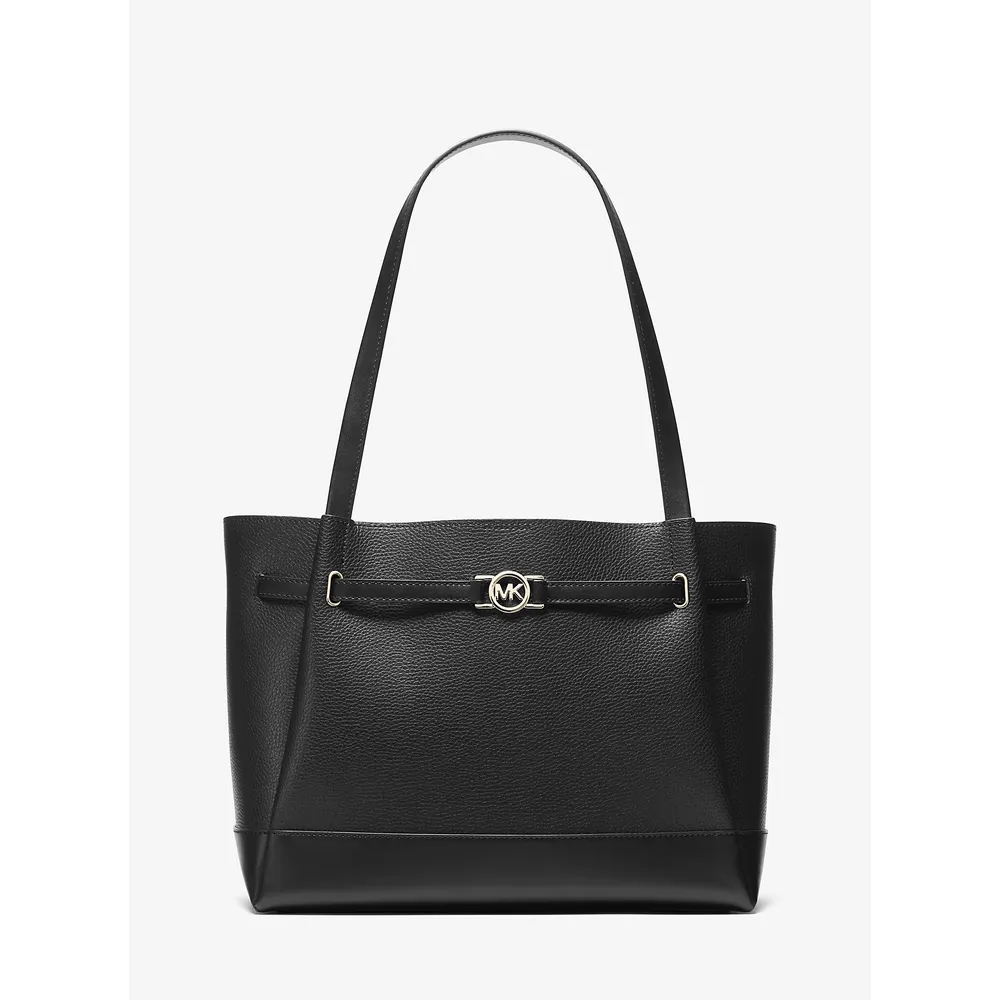 Michael Kors Bolso tote grande de piel granulada Reed | Negro
