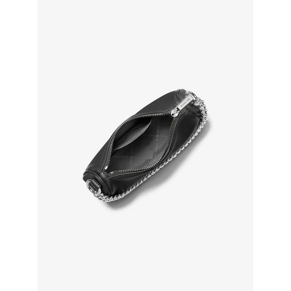Michael Kors Bolso bandolera pequeño Carmela de piel granulada | Negro