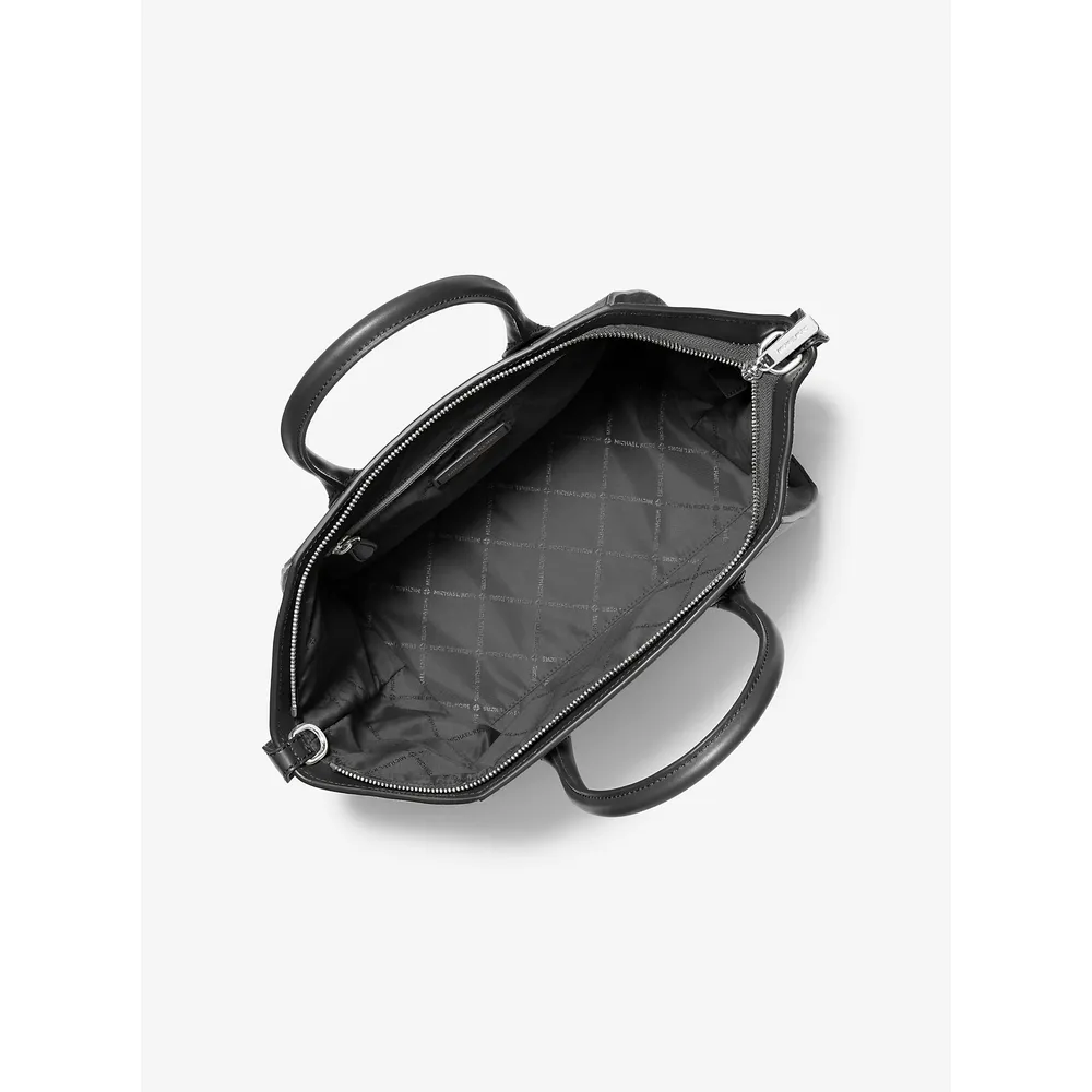 mk785308534_1_webp.webp Michael Kors Bolso grande Avril de piel y ante | Negro