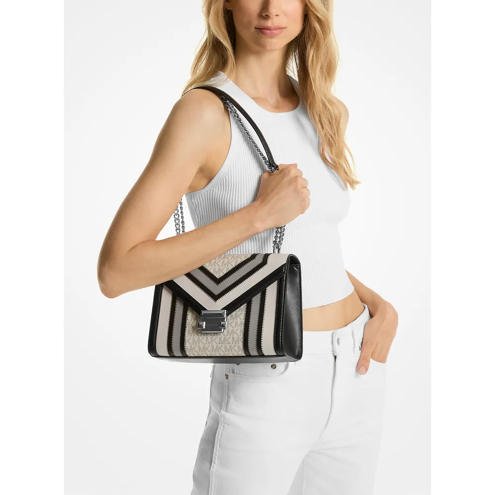 Michael Kors Bolso de hombro Whitney | Gris perla multi