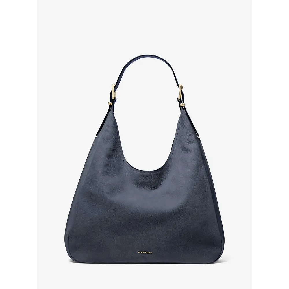 mk785311166_0_webp.webp Michael Kors Bolso de hombro grande de nobuk Nolita | Navy