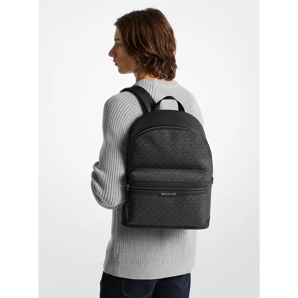 Michael Kors Mochila con el logotipo de Cooper Signature | Negro