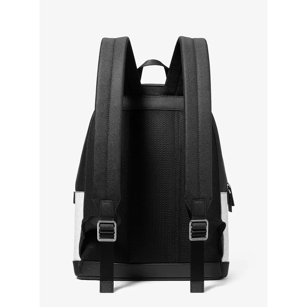 Michael Kors Mochila con el logotipo de Cooper Signature | Blanco brillante