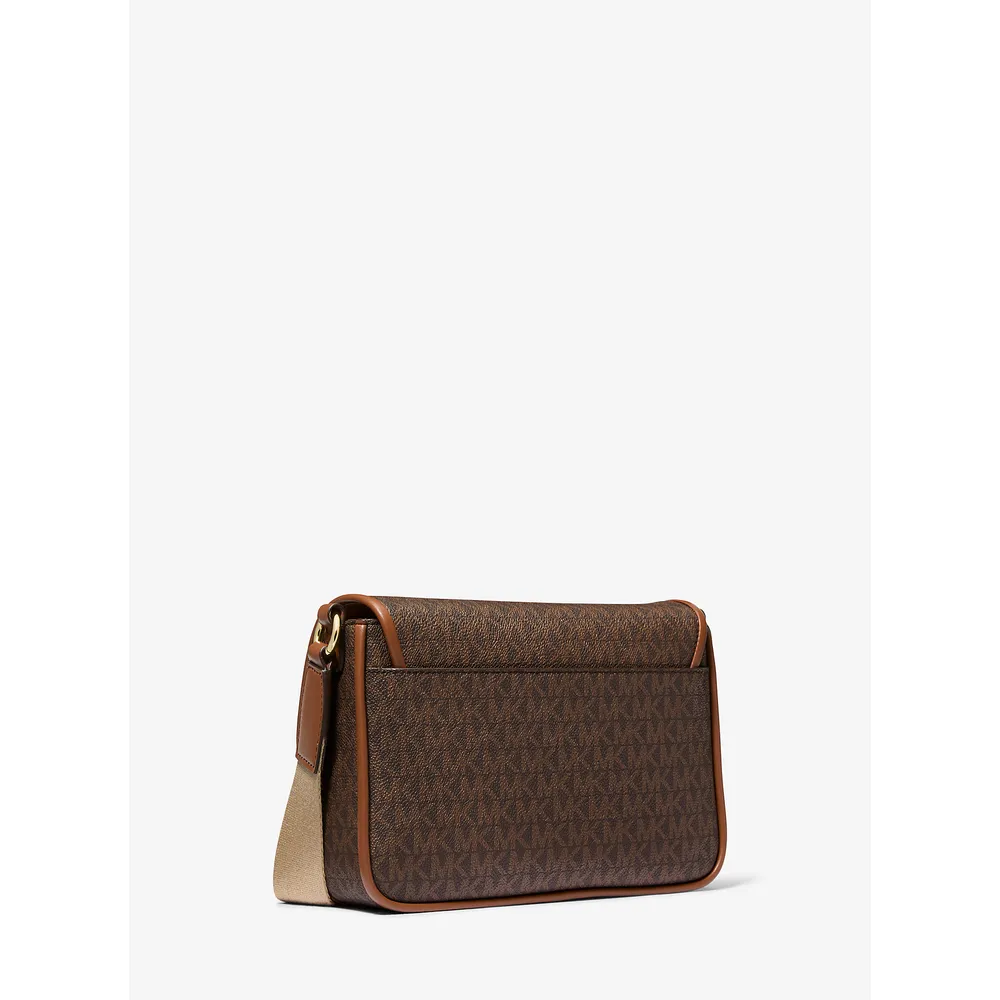 mk785328019_2_webp.webp Michael Kors Bolso bandolera de Bradshaw Signature | Marrón