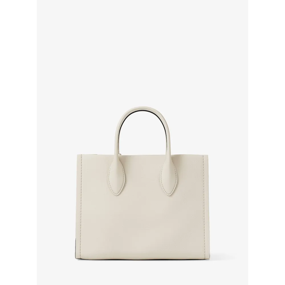 mk785328051_2_webp.webp Michael Kors Bolso bandolera convertible Mirella de piel granulada | Lt Cream