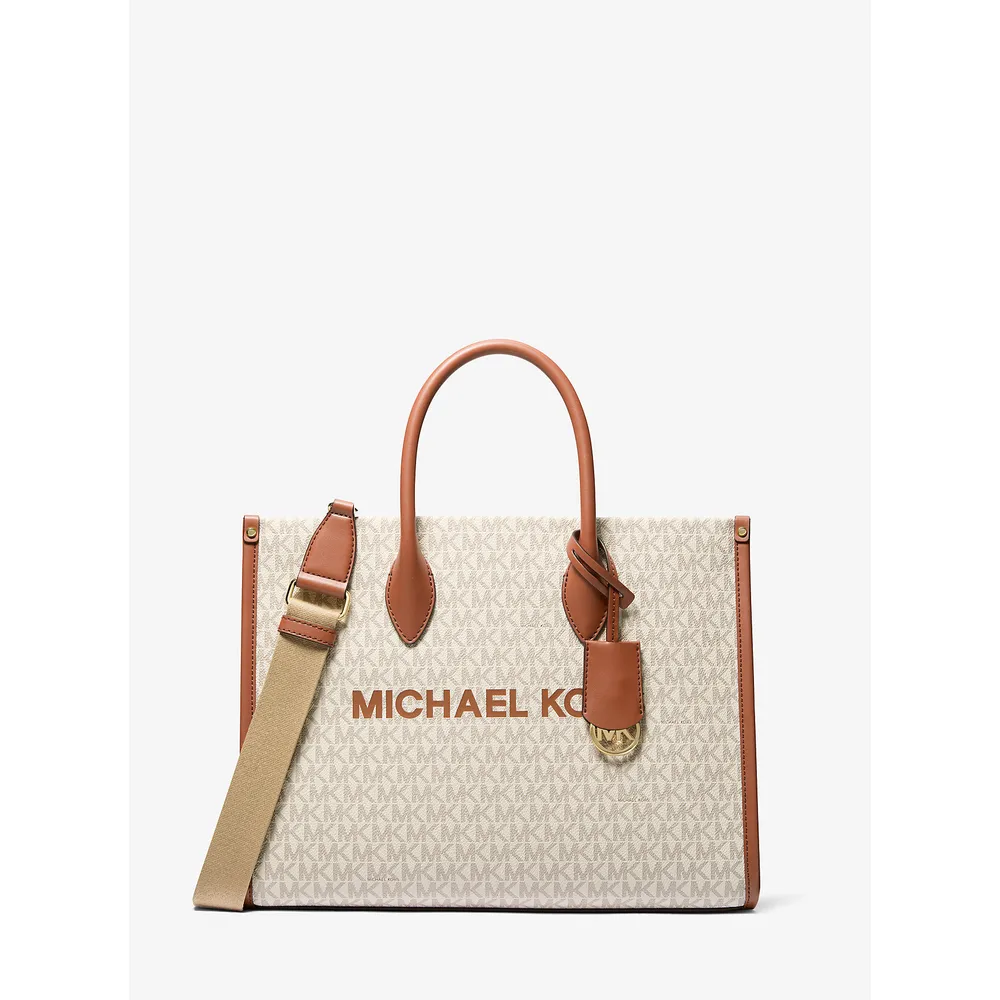Michael Kors Bolso tote Mirella mediano con logo exclusivo | Vainilla