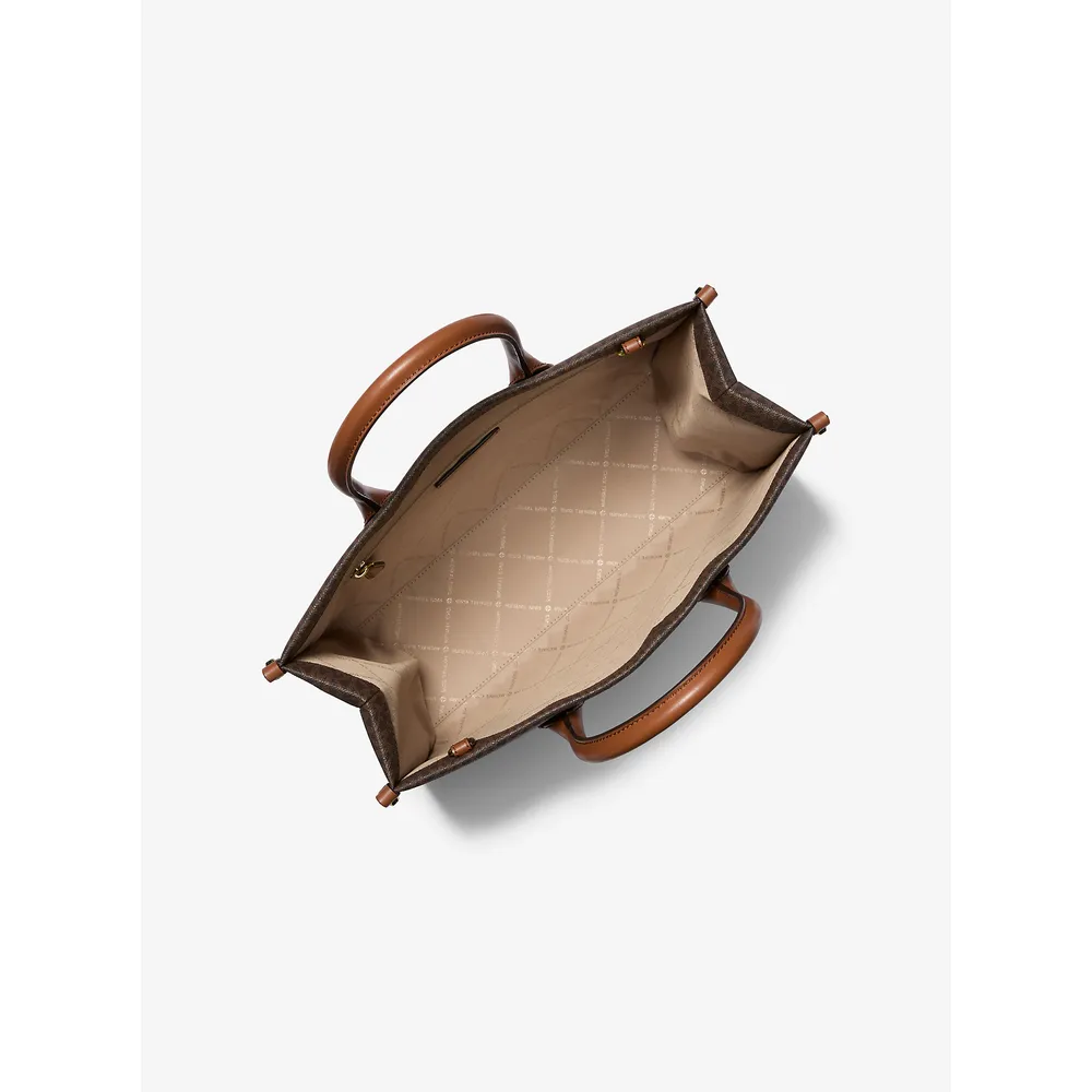 Michael Kors Bolso tote Mirella mediano con logo exclusivo | Marrón