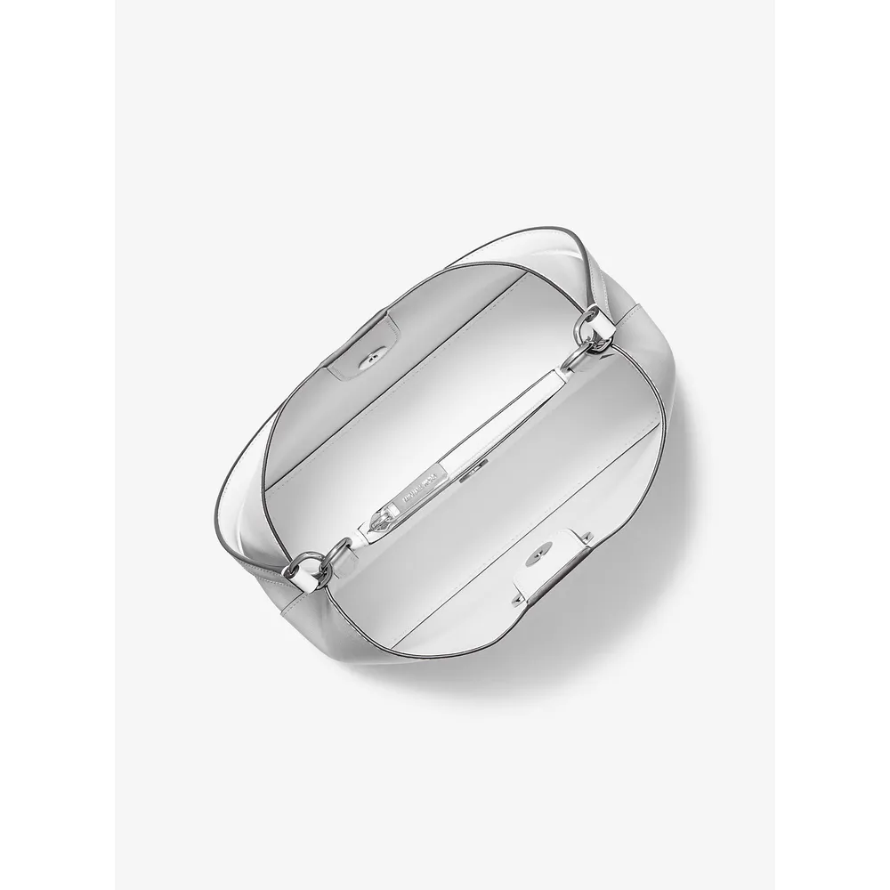 Michael Kors Bolso de hombro mediano Pratt | Optic White