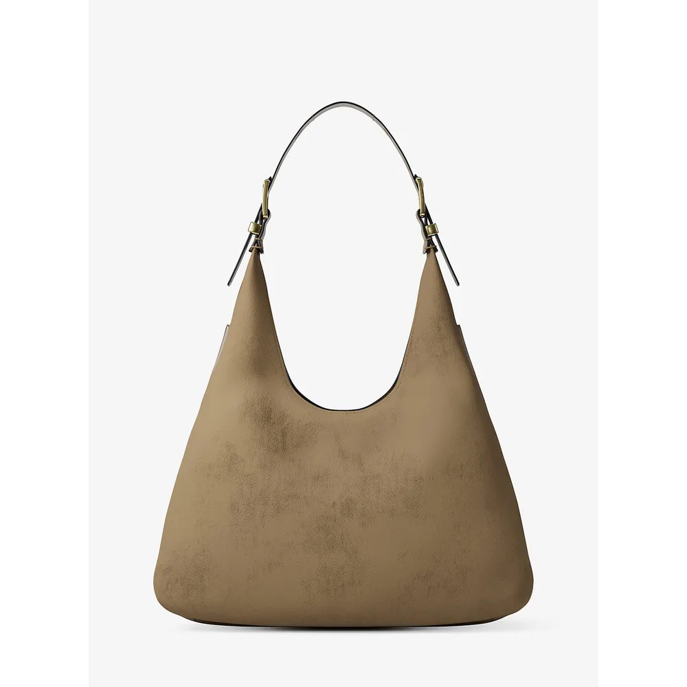 Michael Kors Bolso de hombro grande de nobuk Nolita | Husk
