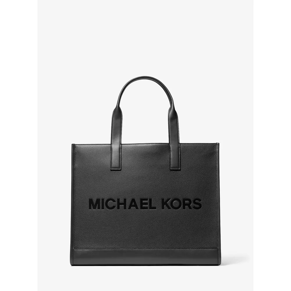Michael Kors Bolso tote de piel granulada | Negro