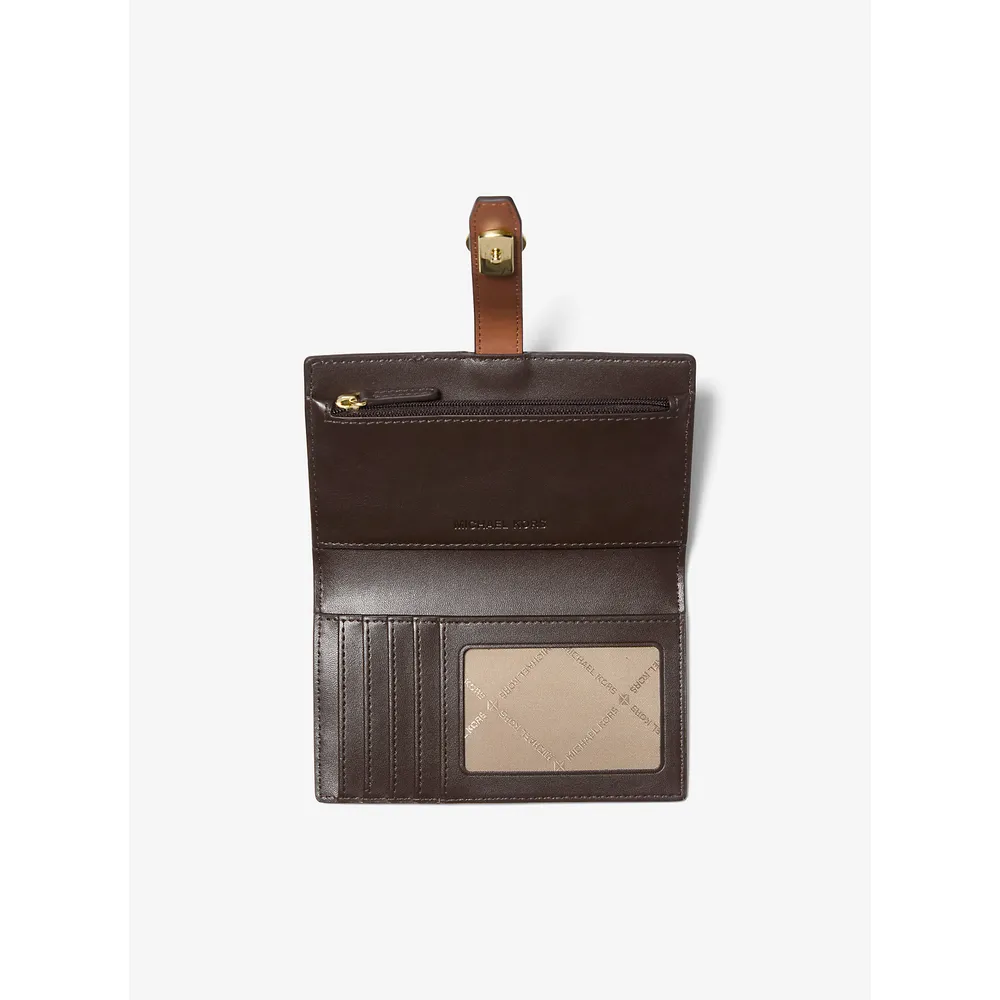 mk785342502_1_webp.webp Michael Kors Cartera mediana con el logotipo de la firma Greenwich | Marrón