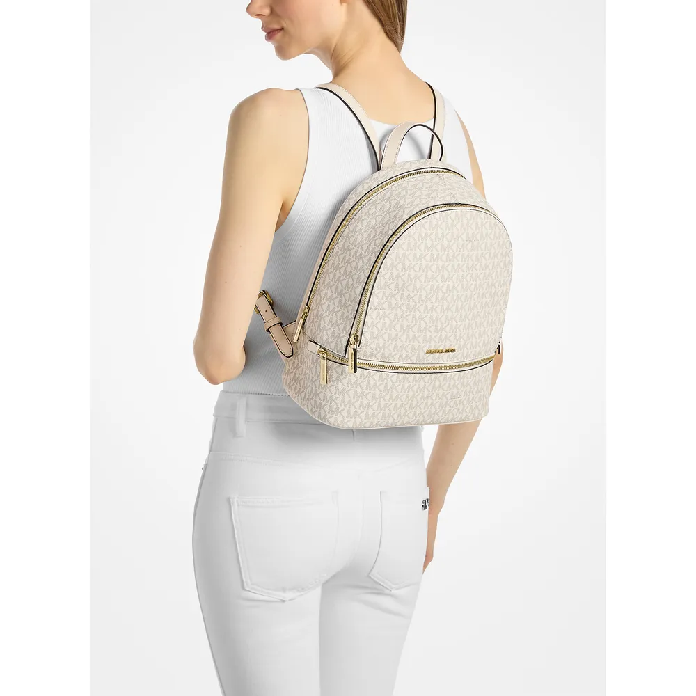 Michael Kors Mochila mediana con logotipo de la firma Rhea | Lt Crm Multi