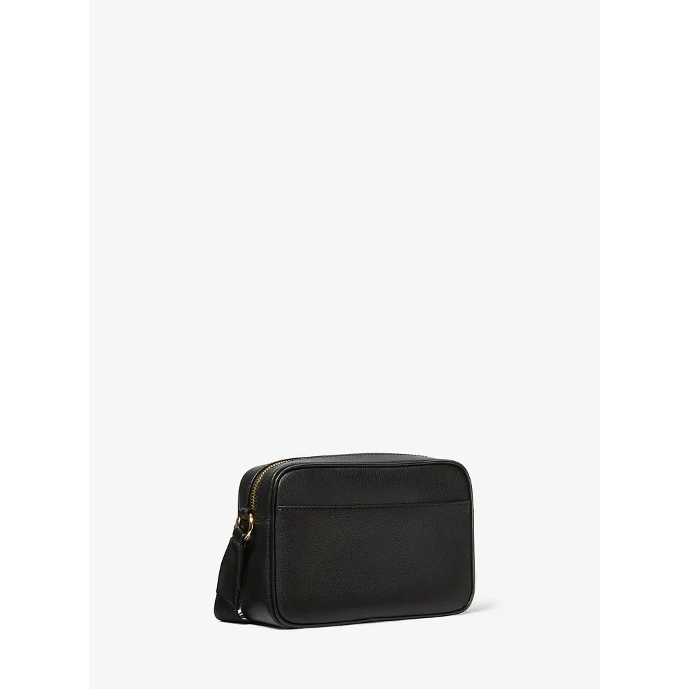 mk785342589_2_webp.webp Michael Kors Bolso bandolera mediano de piel Jet Set Travel | Negro