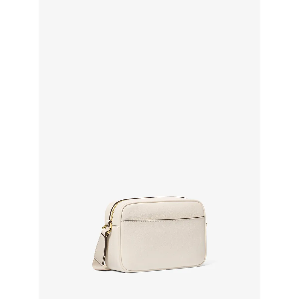 Michael Kors Bolso bandolera mediano de piel Jet Set Travel | Lt Cream