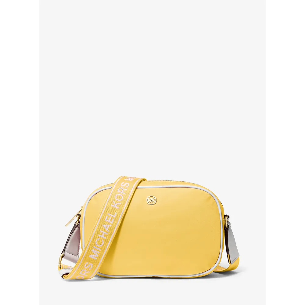 Michael Kors Bolso bandolera de nailon para cámara Jet Set | Daisy Yellow