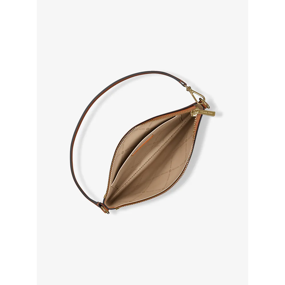 Michael Kors Bolso de mano convertible Jet Set de piel granulada | Luggage