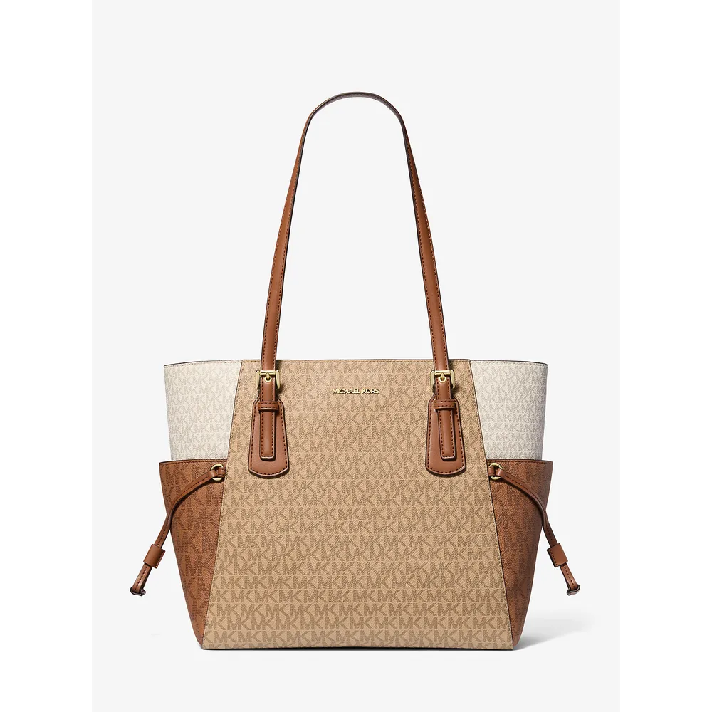 Michael Kors Bolso tote grande Voyager | Camel Mlt