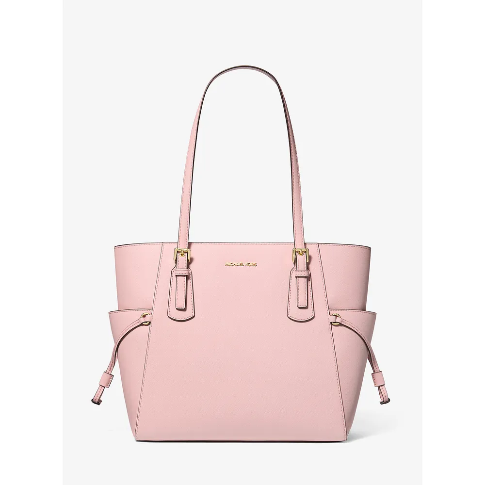 Michael Kors Bolso tote Voyager grande de piel saffiano | Powder Blush