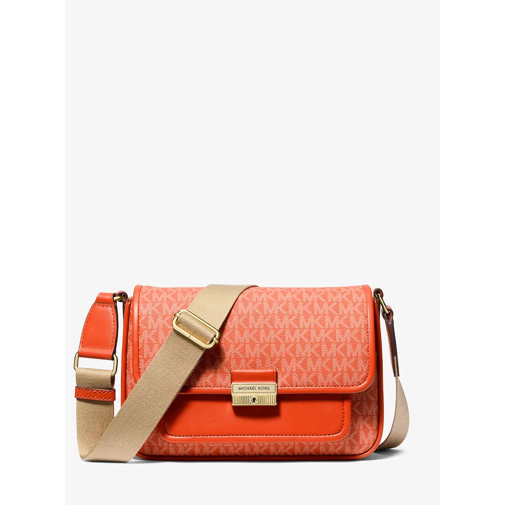 Michael Kors Bolso bandolera de Bradshaw Signature | Red Clay