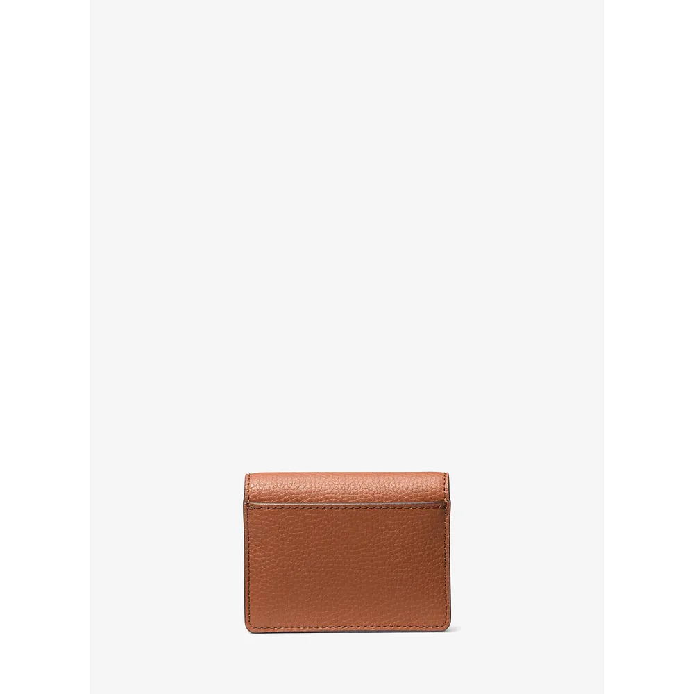 Michael Kors Cartera pequeña de piel granulada Carson | Luggage