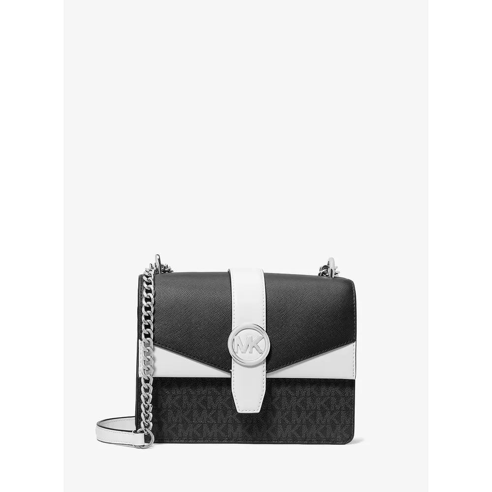 mk785342961_0_webp.webp Michael Kors Bolso bandolera Greenwich | Black Combo