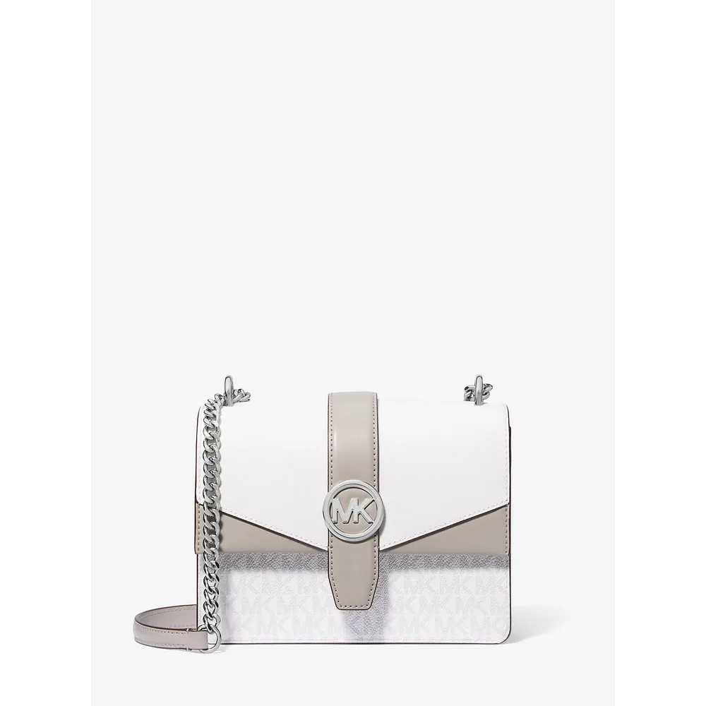 Michael Kors Bolso bandolera Greenwich | Optic White