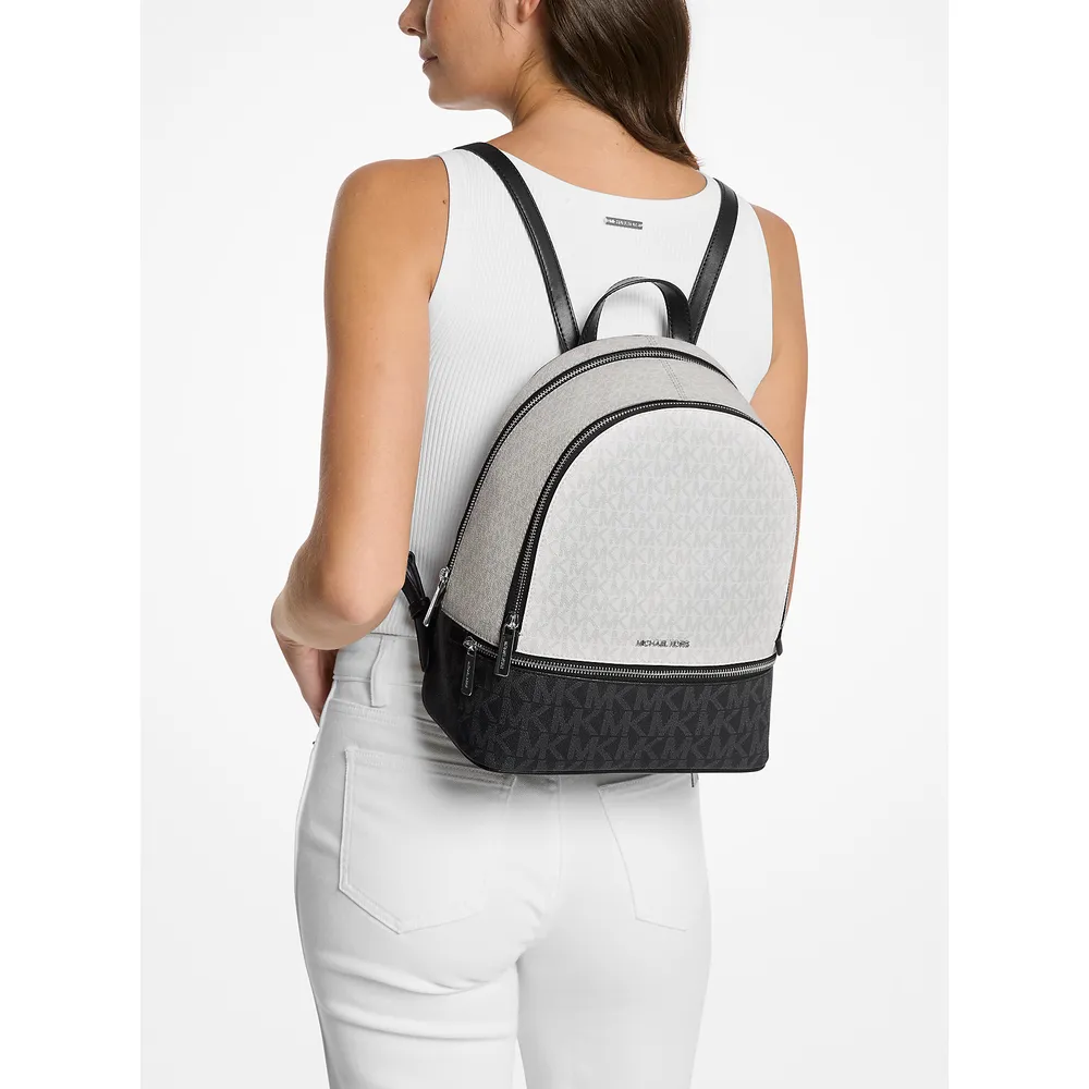 mk785343075_3_webp.webp Michael Kors Mochila Rhea con logo de la firma | Opwht Multi