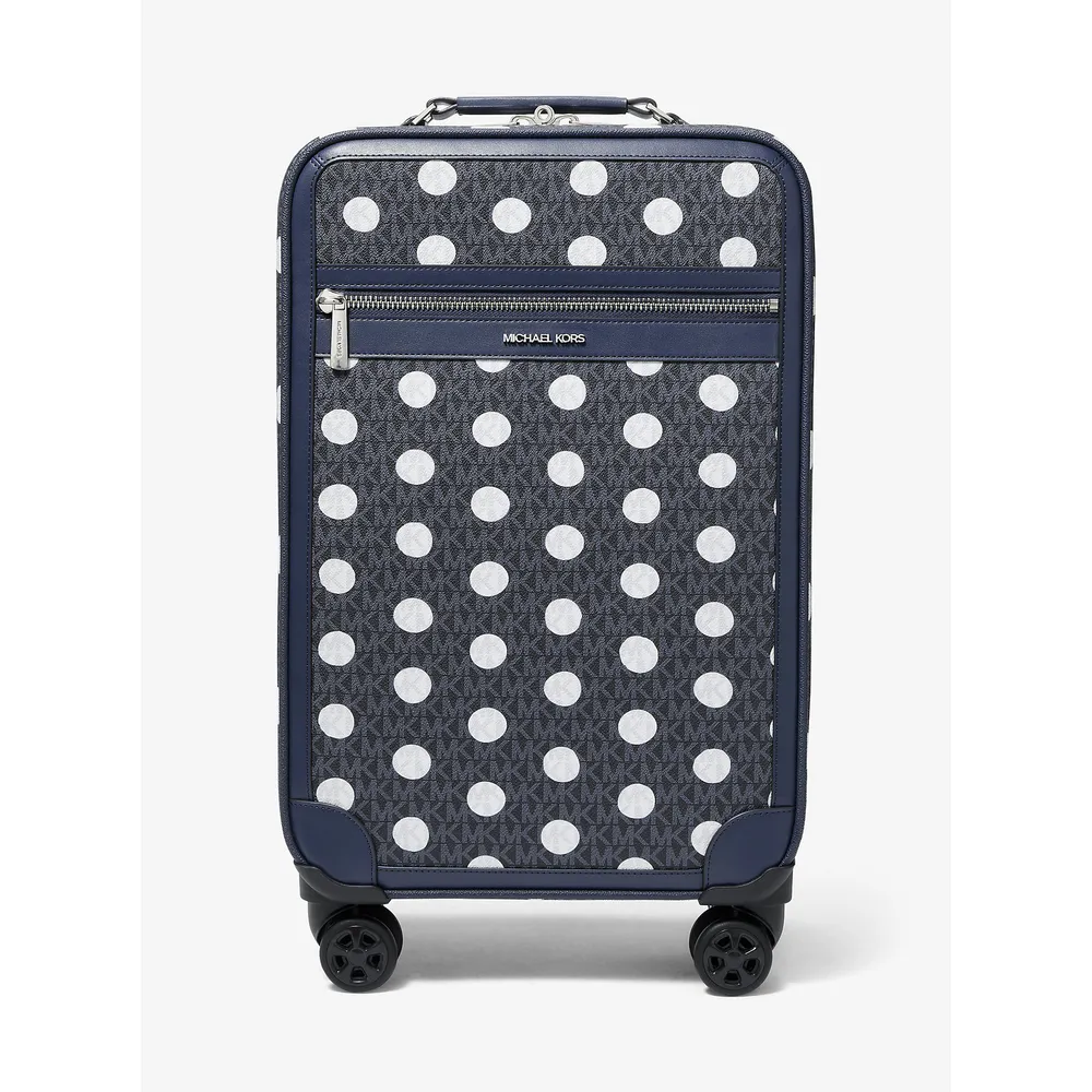 mk785343085_0_webp.webp Michael Kors Maleta con logo de lunares | Navy