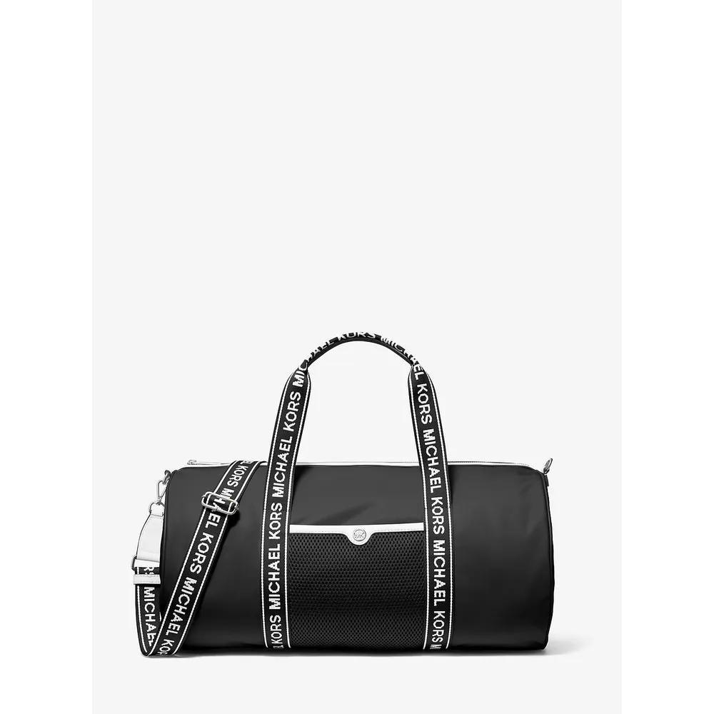 Michael Kors Bolsa de lona de nailon Jet Set | Negro