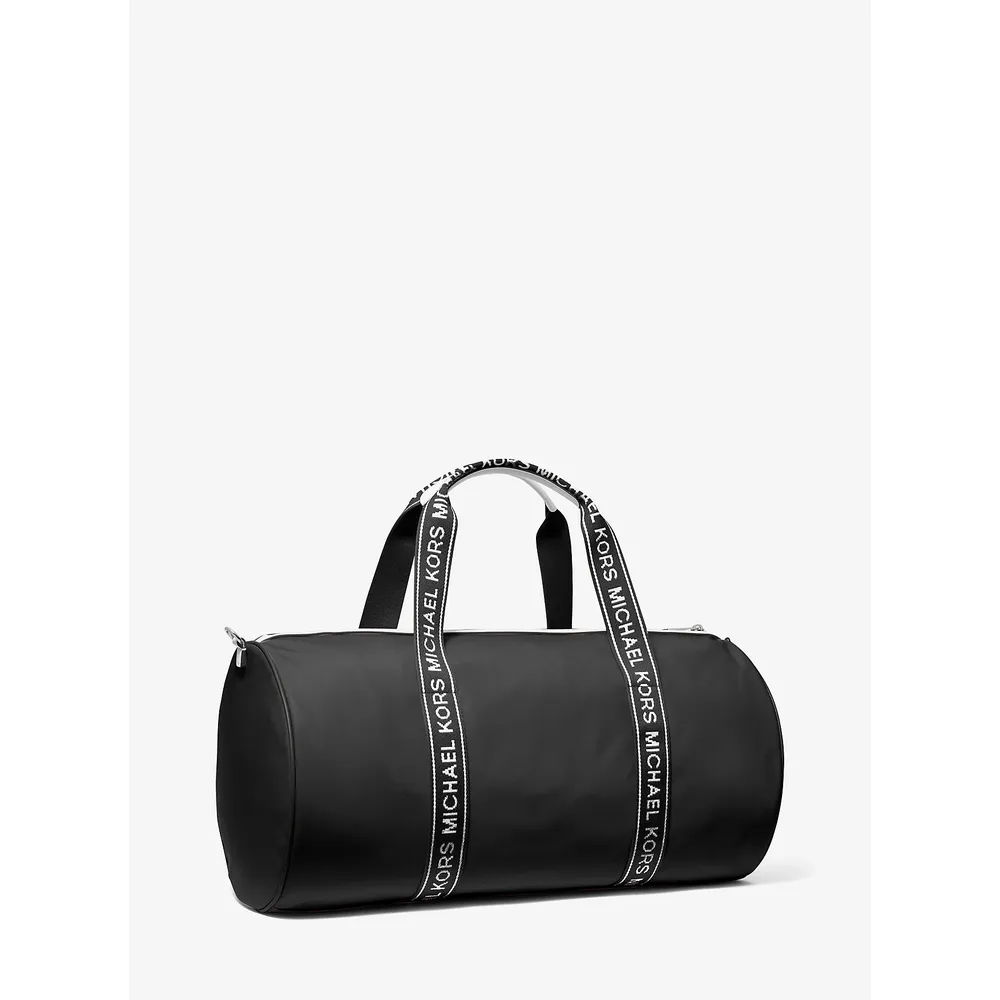 Michael Kors Bolsa de lona de nailon Jet Set | Negro