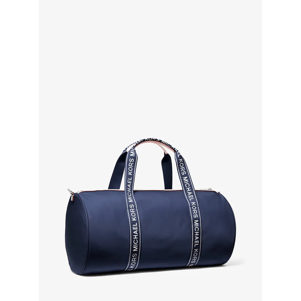 Michael Kors Bolsa de lona de nailon Jet Set | Navy