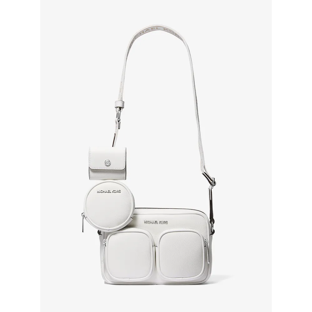 Michael Kors Bolso con funda para Airpods Pro | Optic White