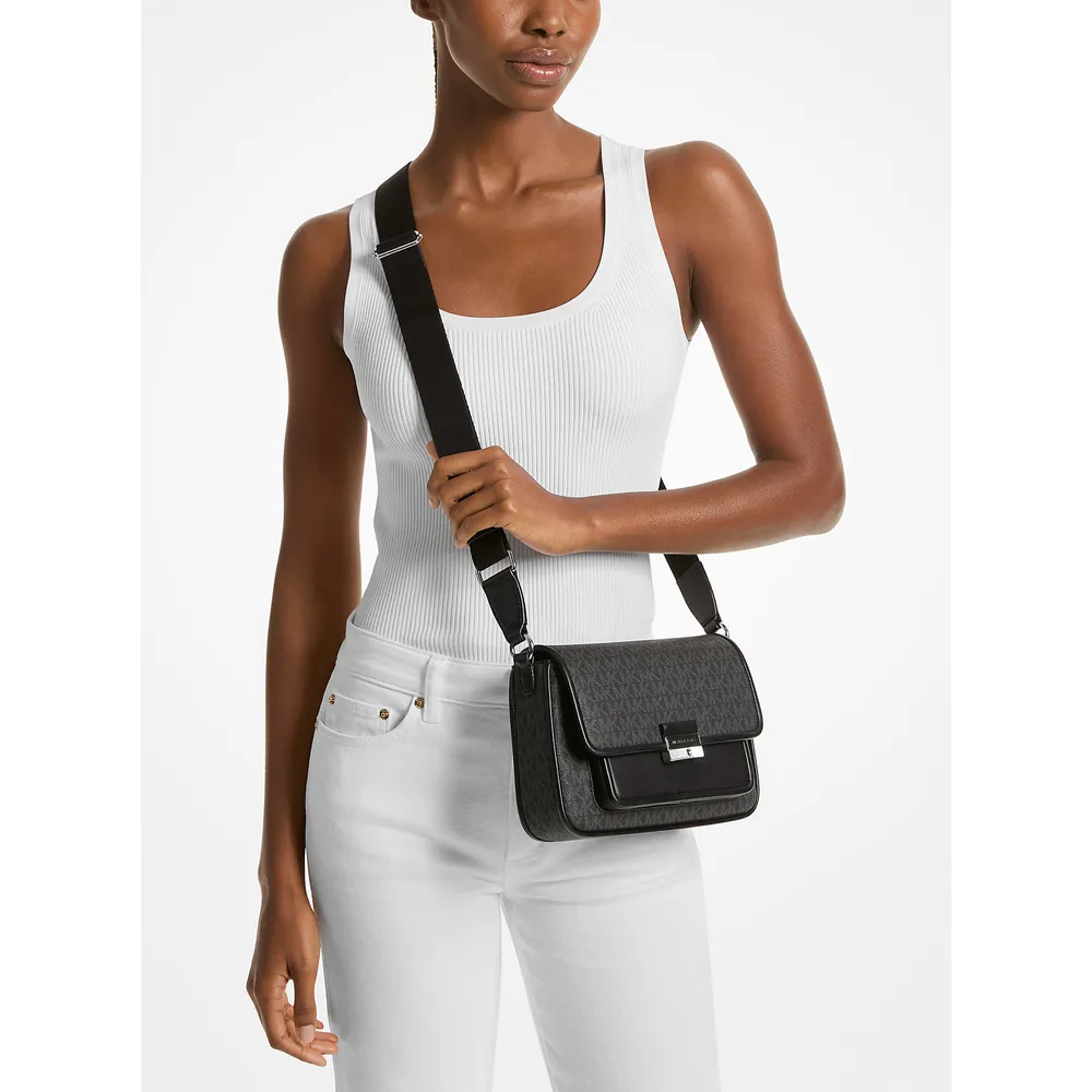 mk785343271_3_webp.webp Michael Kors Bolso con logotipo de Bradshaw Signature | Negro
