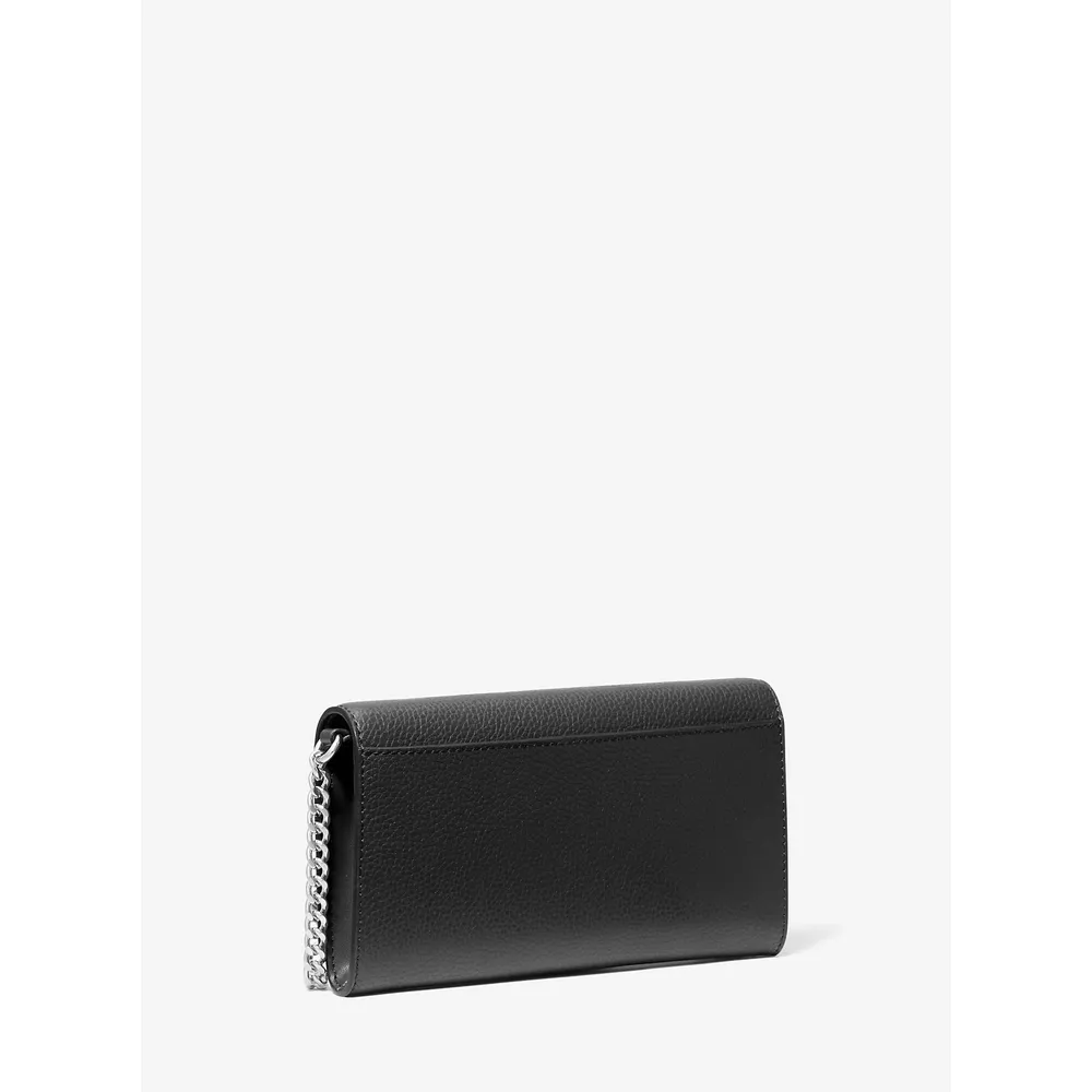 Michael Kors Bolso bandolera piel granulada Carson | Negro
