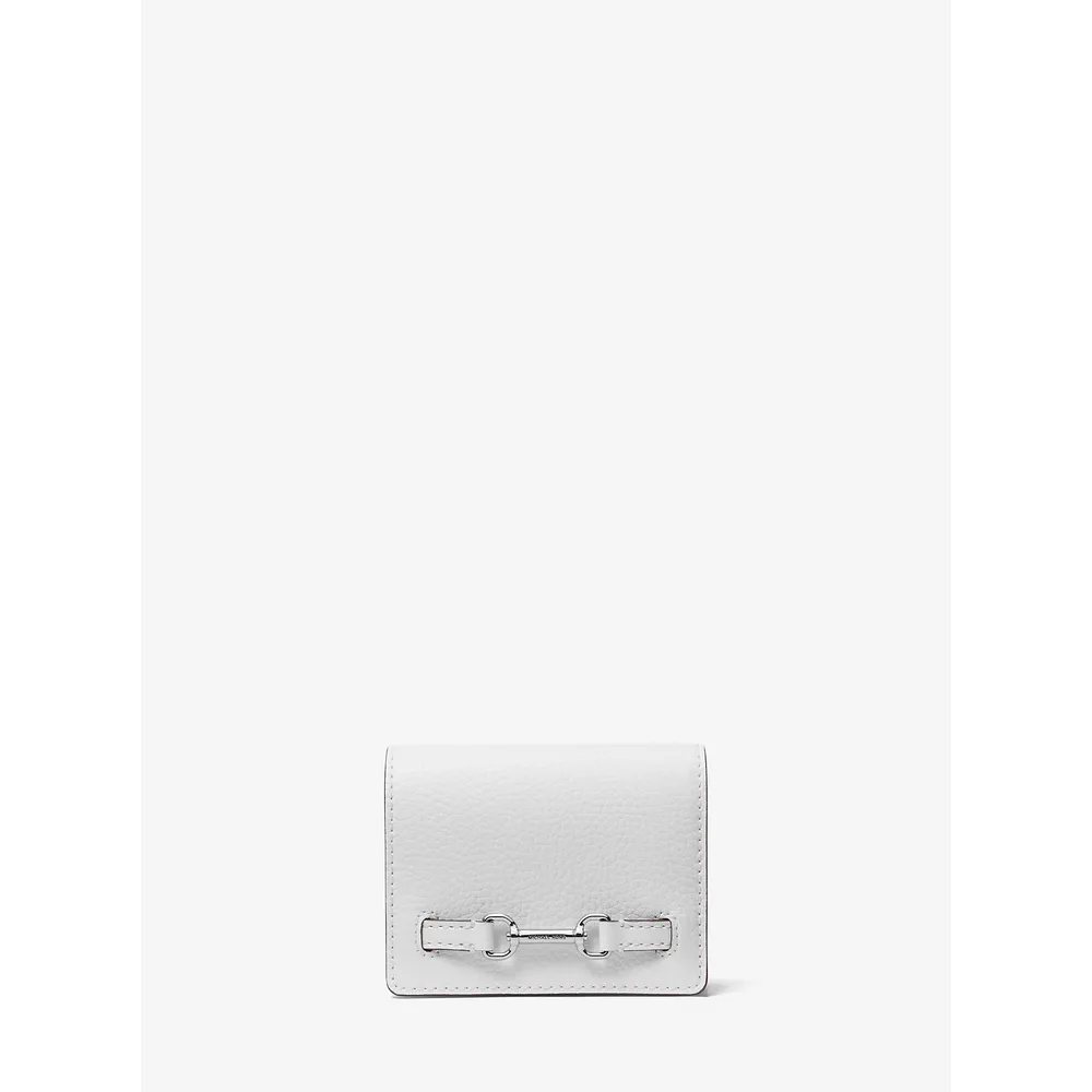 Michael Kors Cartera de piel granulada Carson | Optic White