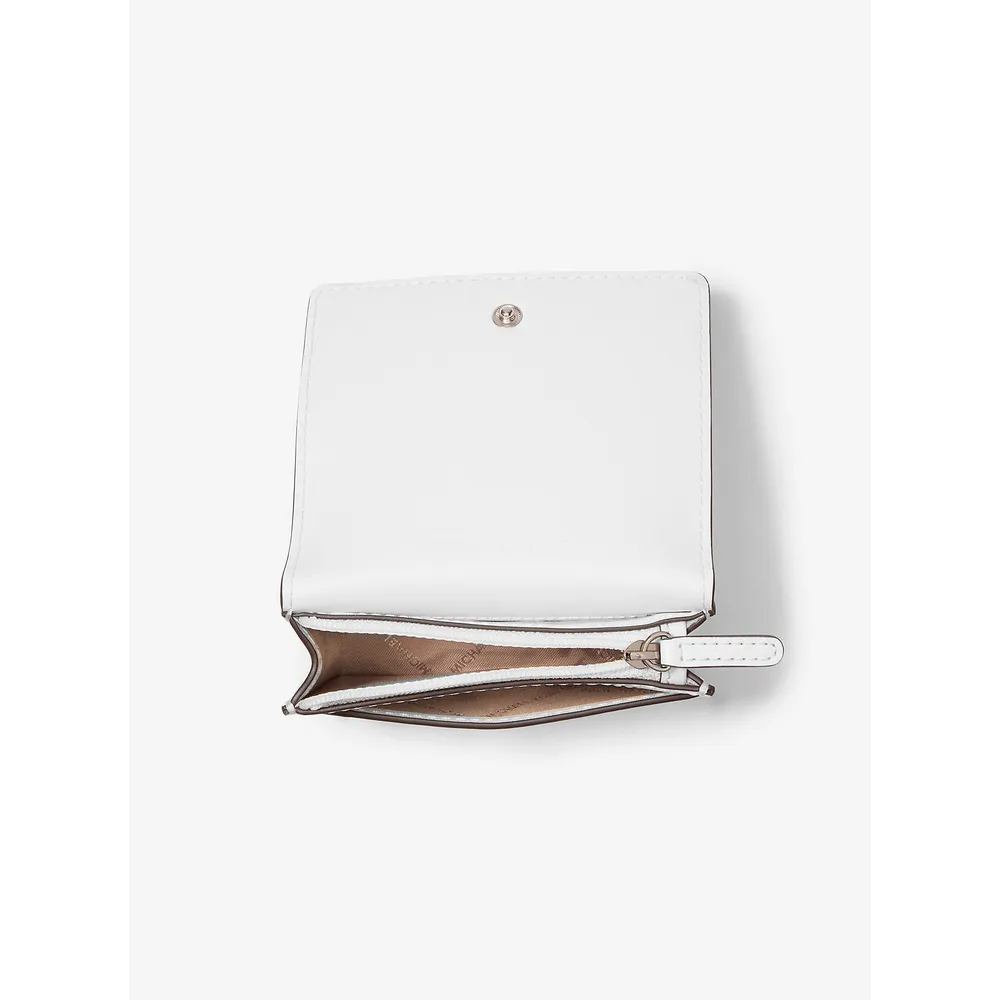 Michael Kors Cartera de piel granulada Carson | Optic White