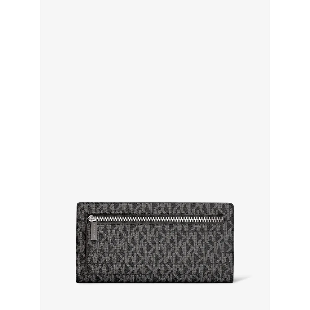 mk785343309_2_webp.webp Michael Kors Cartera con logotipo de la firma Carson | Negro