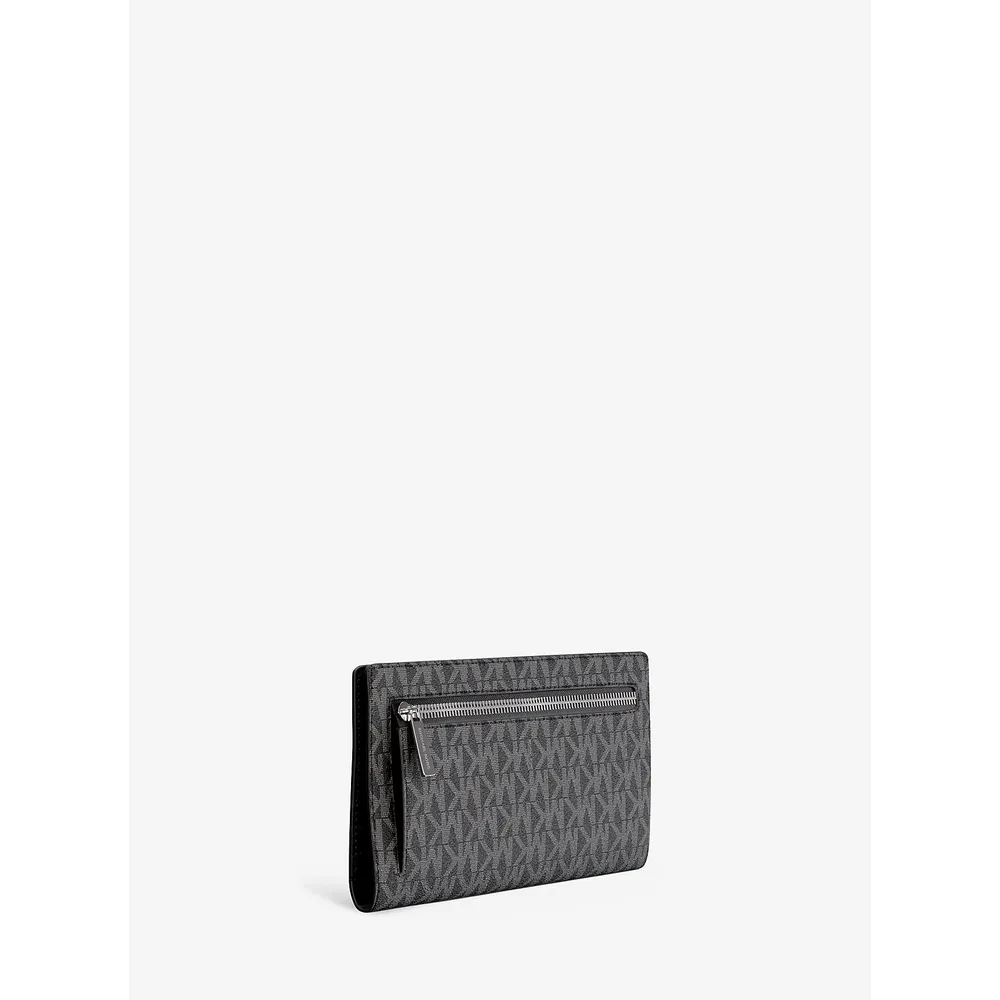 mk785343309_3_webp.webp Michael Kors Cartera con logotipo de la firma Carson | Negro