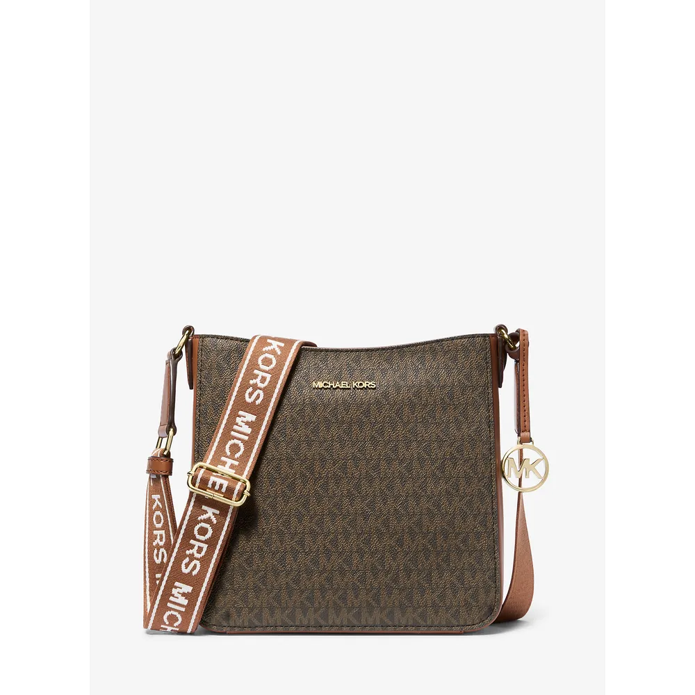 mk785345247_0_webp.webp Michael Kors Bolso bandolera con el logotipo de Jet Set Travel | Marrón