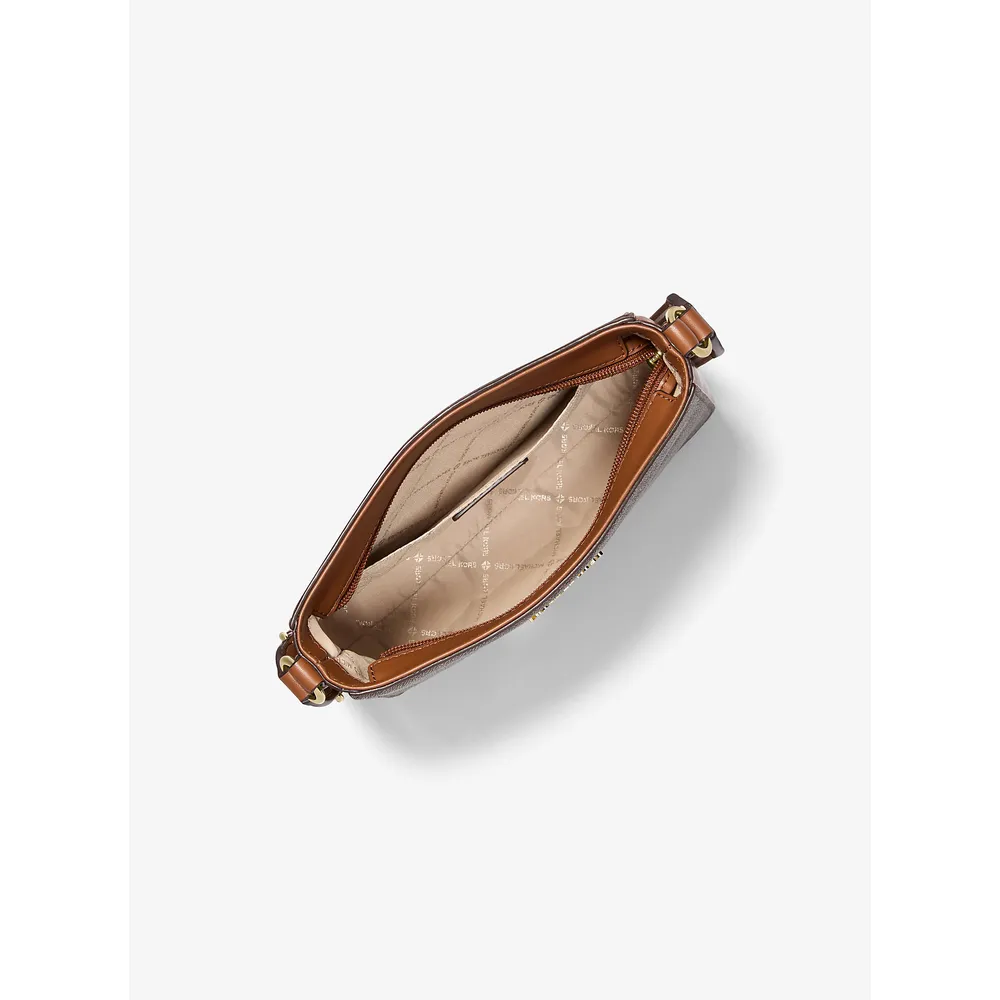 Michael Kors Bolso bandolera con el logotipo de Jet Set Travel | Marrón