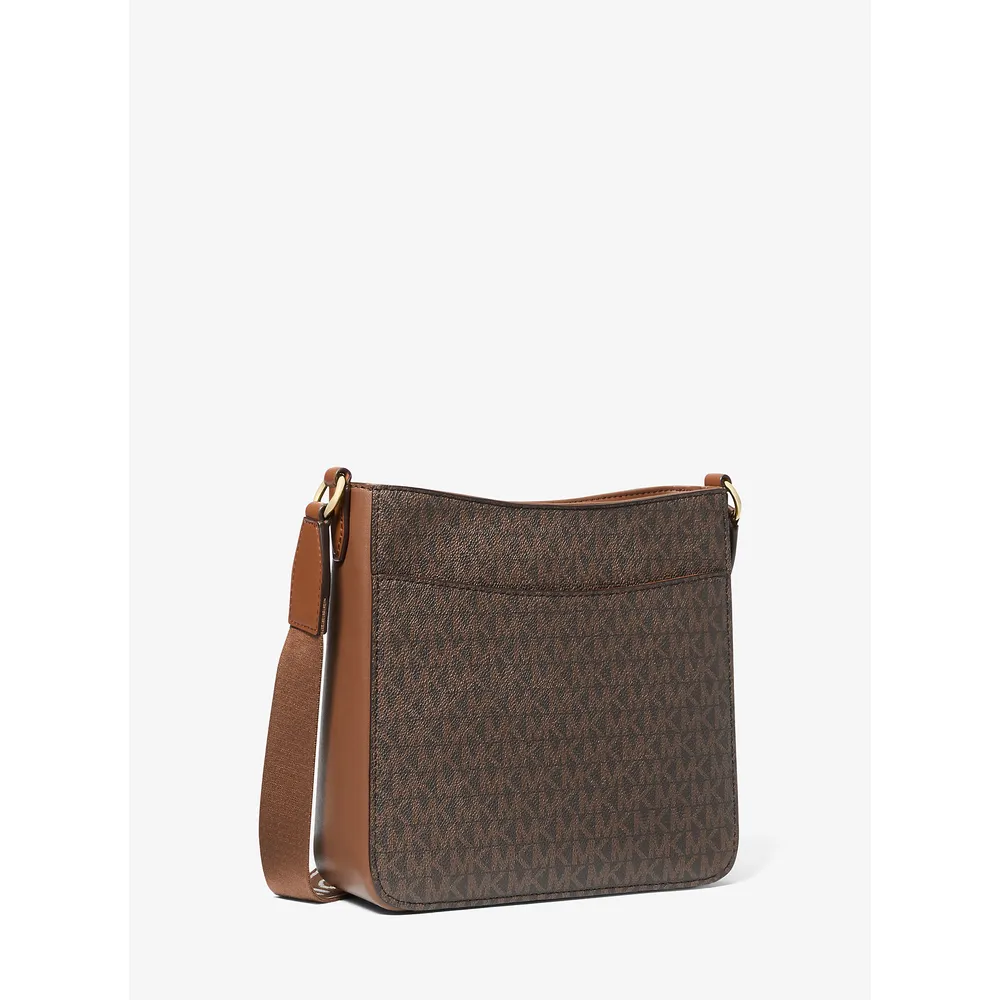 Michael Kors Bolso bandolera con el logotipo de Jet Set Travel | Marrón